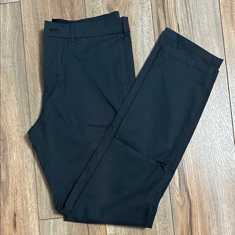 Dark Blue Chinos with Slim Tapered Leg